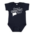 thumbnail image 1 of Inktastic Someone in Connecticut Loves Me Boys or Girls Baby Bodysuit, 1 of 5