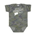 thumbnail image 1 of Inktastic Someone in Connecticut Loves Me Boys or Girls Baby Bodysuit, 1 of 5
