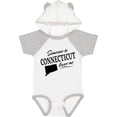 thumbnail image 1 of Inktastic Someone in Connecticut Loves Me Boys or Girls Baby Bodysuit, 1 of 5