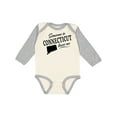 thumbnail image 1 of Inktastic Someone in Connecticut Loves Me Boys or Girls Long Sleeve Baby Bodysuit, 1 of 5