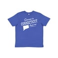 thumbnail image 1 of Inktastic Someone in Connecticut Loves Me Youth T-Shirt, 1 of 5