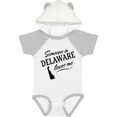 thumbnail image 1 of Inktastic Someone in Delaware Loves Me Boys or Girls Baby Bodysuit, 1 of 5