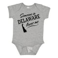 thumbnail image 1 of Inktastic Someone in Delaware Loves Me Boys or Girls Baby Bodysuit, 1 of 5