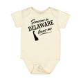 thumbnail image 1 of Inktastic Someone in Delaware Loves Me Boys or Girls Baby Bodysuit, 1 of 5
