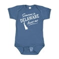 thumbnail image 1 of Inktastic Someone in Delaware Loves Me Boys or Girls Baby Bodysuit, 1 of 5