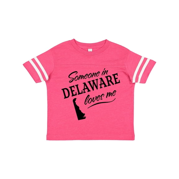 Inktastic Someone in Delaware Loves Me Boys or Girls Toddler T-Shirt