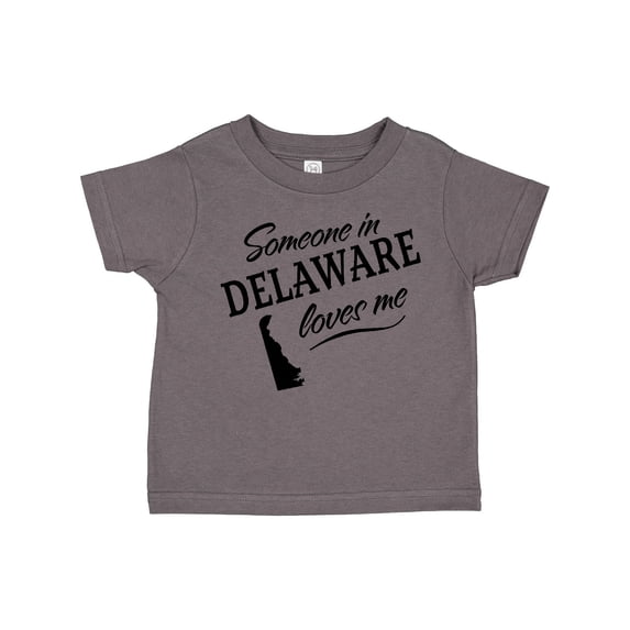 Inktastic Someone in Delaware Loves Me Boys or Girls Toddler T-Shirt