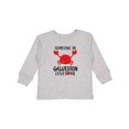 thumbnail image 1 of Inktastic Someone in Galveston Tx Loves Me Boys or Girls Long Sleeve Toddler T-Shirt, 1 of 5