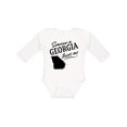 thumbnail image 1 of Inktastic Someone in Georgia Loves Me Boys or Girls Long Sleeve Baby Bodysuit, 1 of 5