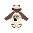 thumbnail image 1 of Inktastic Someone in Georgia Loves Me Boys or Girls Long Sleeve Baby Bodysuit, 1 of 5