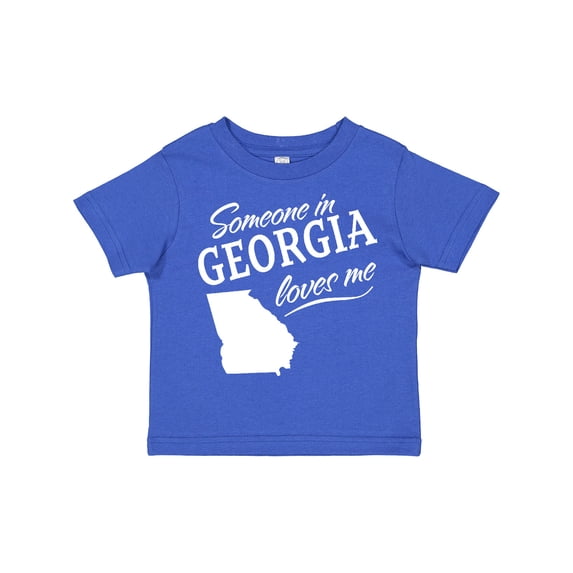 Inktastic Someone in Georgia Loves Me Boys or Girls Toddler T-Shirt