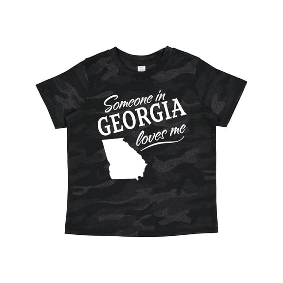 Inktastic Someone in Georgia Loves Me Boys or Girls Toddler T-Shirt