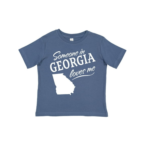 Inktastic Someone in Georgia Loves Me Boys or Girls Toddler T-Shirt