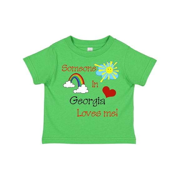 Inktastic Someone in Georgia Loves Me Boys or Girls Toddler T-Shirt