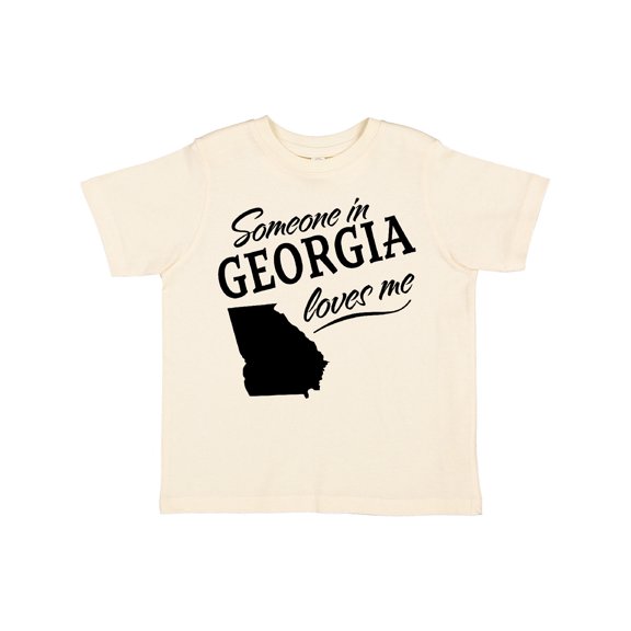 Inktastic Someone in Georgia Loves Me Boys or Girls Toddler T-Shirt