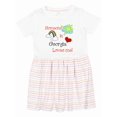 thumbnail image 1 of Inktastic Someone in Georgia Loves Me Girls Toddler Dress, 1 of 5