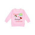 thumbnail image 1 of Inktastic Someone in Georgia Loves Me Toddler Sweatshirt, 1 of 4