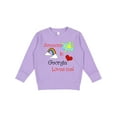 thumbnail image 1 of Inktastic Someone in Georgia Loves Me Toddler Sweatshirt, 1 of 4