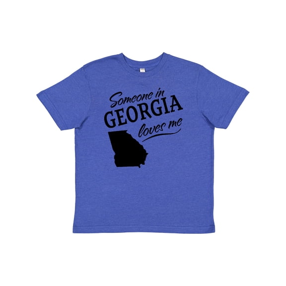 Inktastic Someone in Georgia Loves Me Youth T-Shirt
