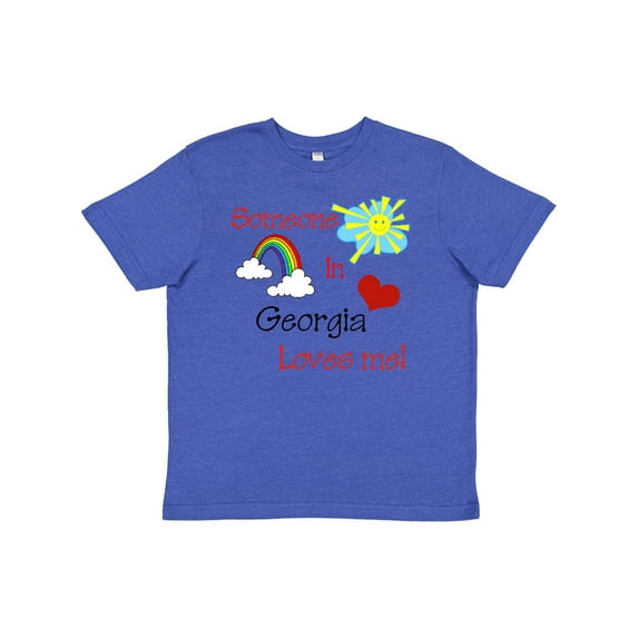 Inktastic Someone in Georgia Loves Me Youth T-Shirt