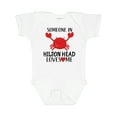 thumbnail image 1 of Inktastic Someone in Hilton Head Loves Me Boys or Girls Baby Bodysuit, 1 of 5