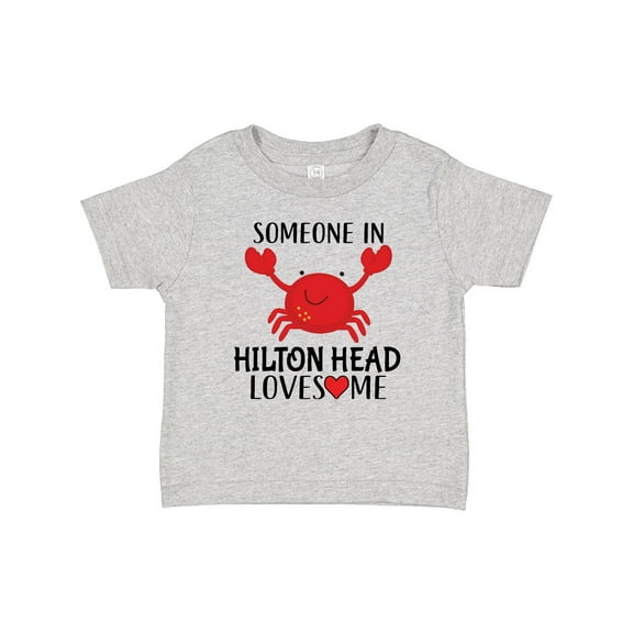 Inktastic Someone in Hilton Head Loves Me Boys or Girls Baby T-Shirt