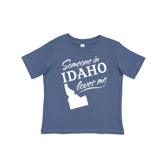 Inktastic Someone in Idaho Loves Me Boys or Girls Toddler T-Shirt