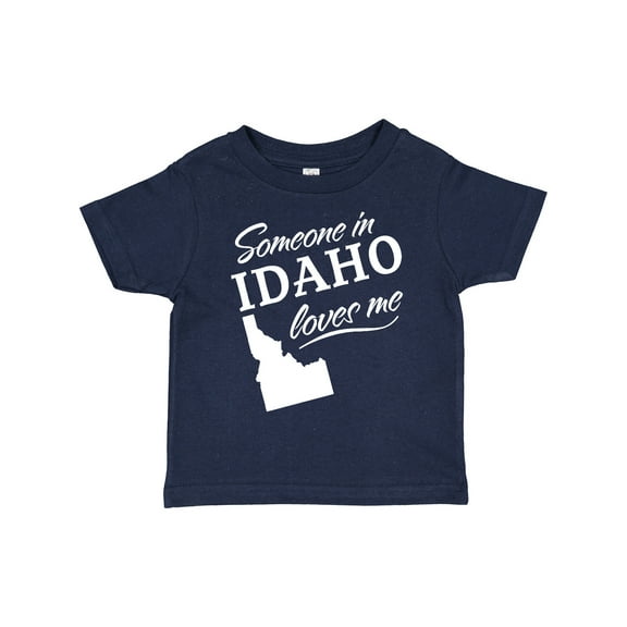 Inktastic Someone in Idaho Loves Me Boys or Girls Toddler T-Shirt