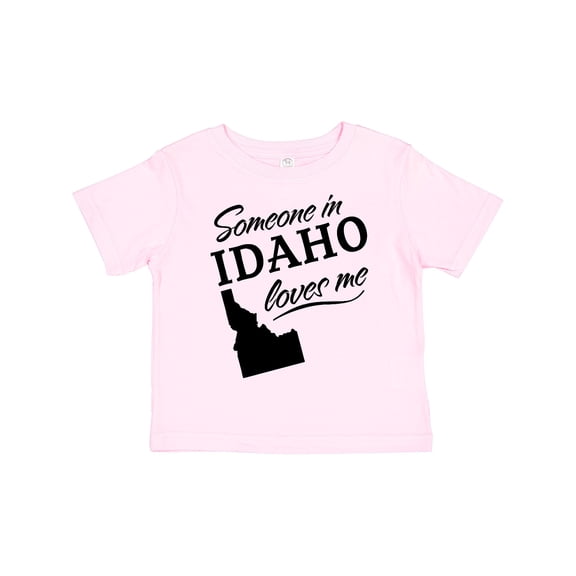 Inktastic Someone in Idaho Loves Me Boys or Girls Toddler T-Shirt