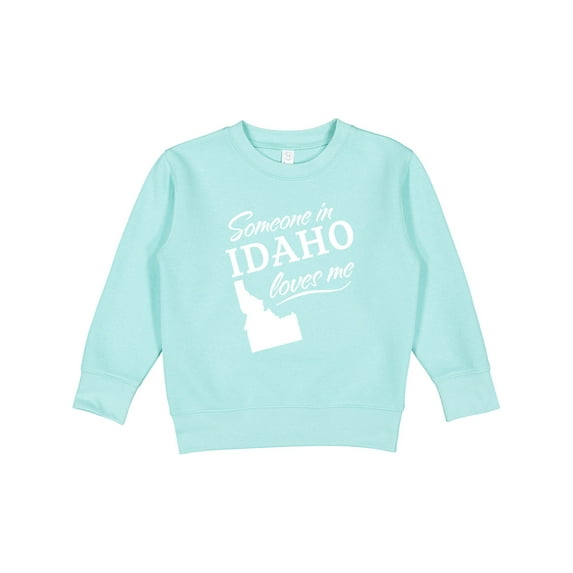 Inktastic Someone in Idaho Loves Me Toddler Sweatshirt