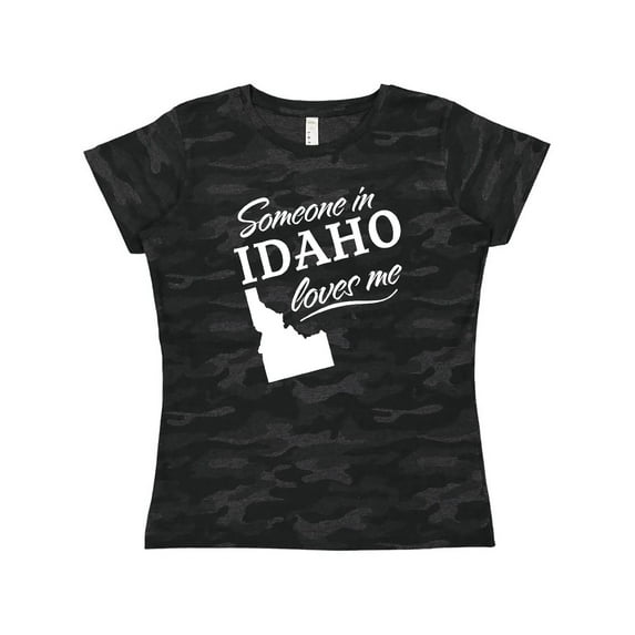 Inktastic Someone in Idaho Loves Me Women's T-Shirt