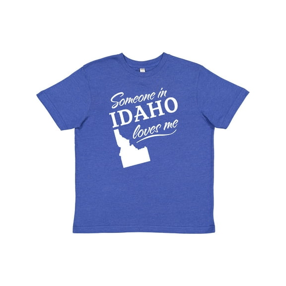 Inktastic Someone in Idaho Loves Me Youth T-Shirt