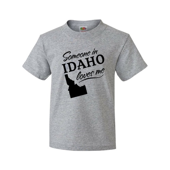 Inktastic Someone in Idaho Loves Me Youth T-Shirt