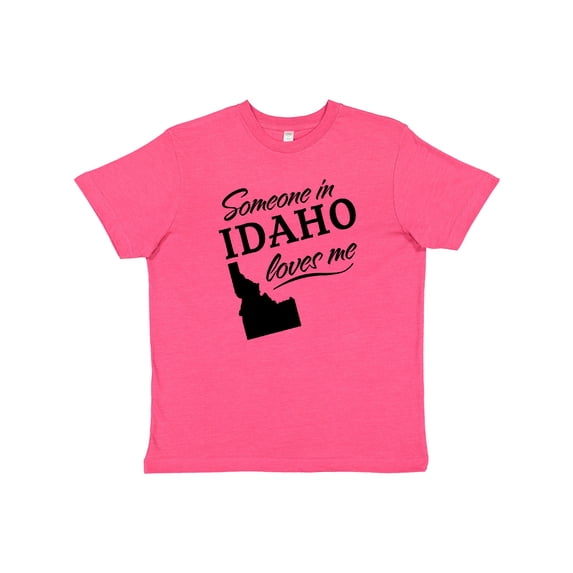 Inktastic Someone in Idaho Loves Me Youth T-Shirt