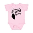 thumbnail image 1 of Inktastic Someone in Illinois Loves Me Boys or Girls Baby Bodysuit, 1 of 5