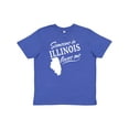 thumbnail image 1 of Inktastic Someone in Illinois Loves Me Youth T-Shirt, 1 of 5