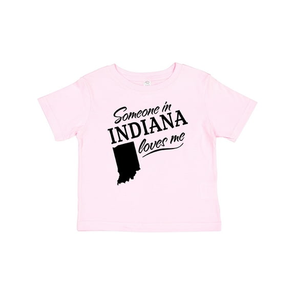 Inktastic Someone in Indiana Loves Me Boys or Girls Baby T-Shirt