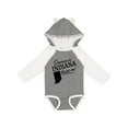 thumbnail image 1 of Inktastic Someone in Indiana Loves Me Boys or Girls Long Sleeve Baby Bodysuit, 1 of 5