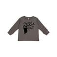 thumbnail image 1 of Inktastic Someone in Indiana Loves Me Boys or Girls Long Sleeve Toddler T-Shirt, 1 of 5