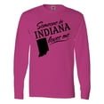 thumbnail image 1 of Inktastic Someone in Indiana Loves Me Long Sleeve T-Shirt, 1 of 5