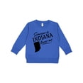 thumbnail image 1 of Inktastic Someone in Indiana Loves Me Toddler Sweatshirt, 1 of 4