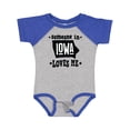 thumbnail image 1 of Inktastic Someone in Iowa Loves Me Souvenir Boys or Girls Baby Bodysuit, 1 of 5