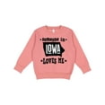 thumbnail image 1 of Inktastic Someone in Iowa Loves Me Souvenir Toddler Sweatshirt, 1 of 4