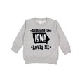 thumbnail image 1 of Inktastic Someone in Iowa Loves Me Souvenir Toddler Sweatshirt, 1 of 4