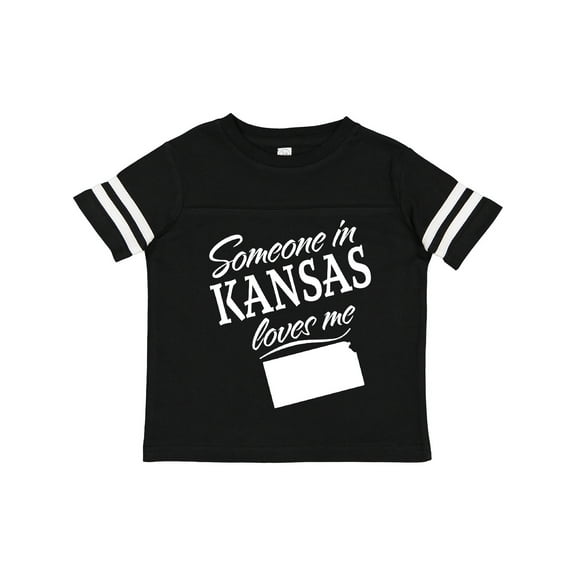 Inktastic Someone in Kansas Loves Me Boys or Girls Toddler T-Shirt