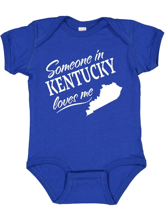 Someone in Kentucky Loves Me Boys or Girls Baby Bodysuit