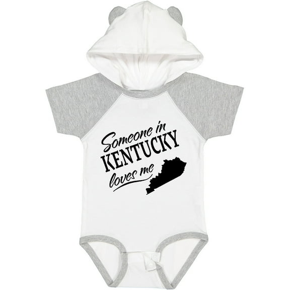 Inktastic Someone in Kentucky Loves Me Boys or Girls Baby Bodysuit