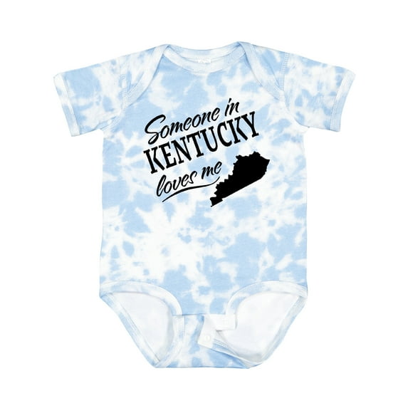 Inktastic Someone in Kentucky Loves Me Boys or Girls Baby Bodysuit