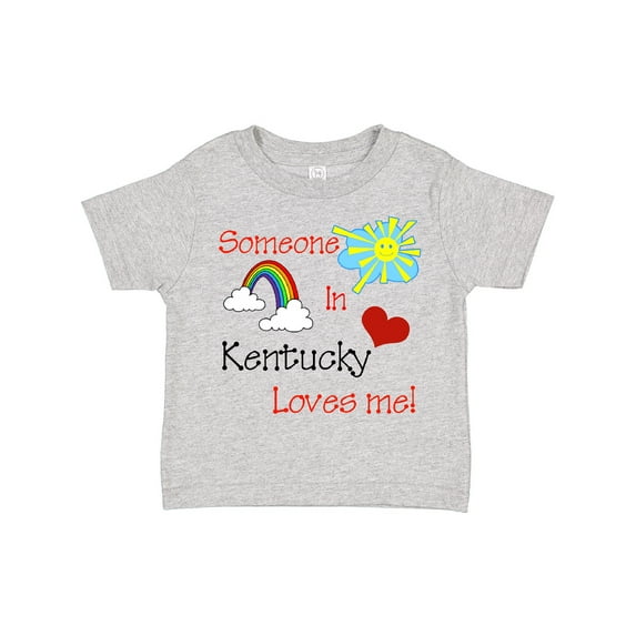 Inktastic Someone in Kentucky Loves Me Boys or Girls Toddler T-Shirt