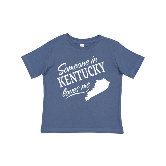 Inktastic Someone in Kentucky Loves Me Boys or Girls Toddler T-Shirt